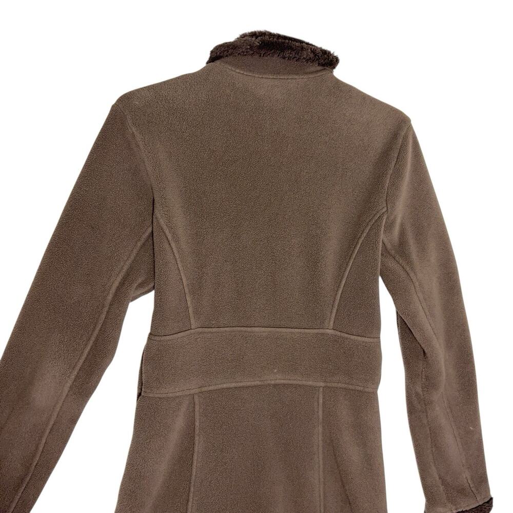 Patagonia Synchilla Jacket Women's Small Brown Windzone Full Zip Fleece Lined - Picture 4 of 8